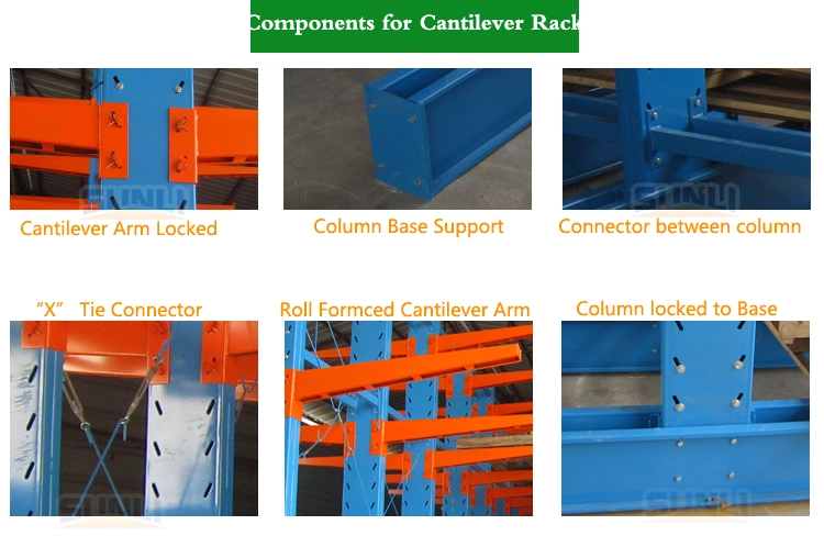 Adjustable Heavy Duty Industrial Storage Cantilever Rack