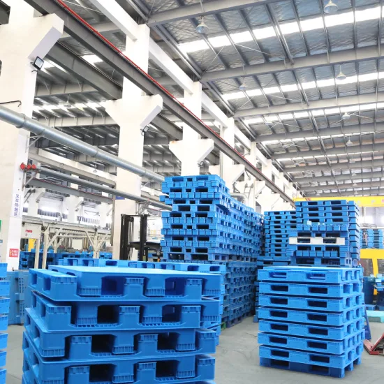 Reliable Quality Industrial Logistics Warehouse Storage Durable Plastic Pallets