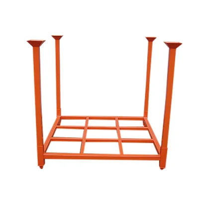 Warehouse Storage Portable and Foldable Post Pallet Stacking Racks and Stillage