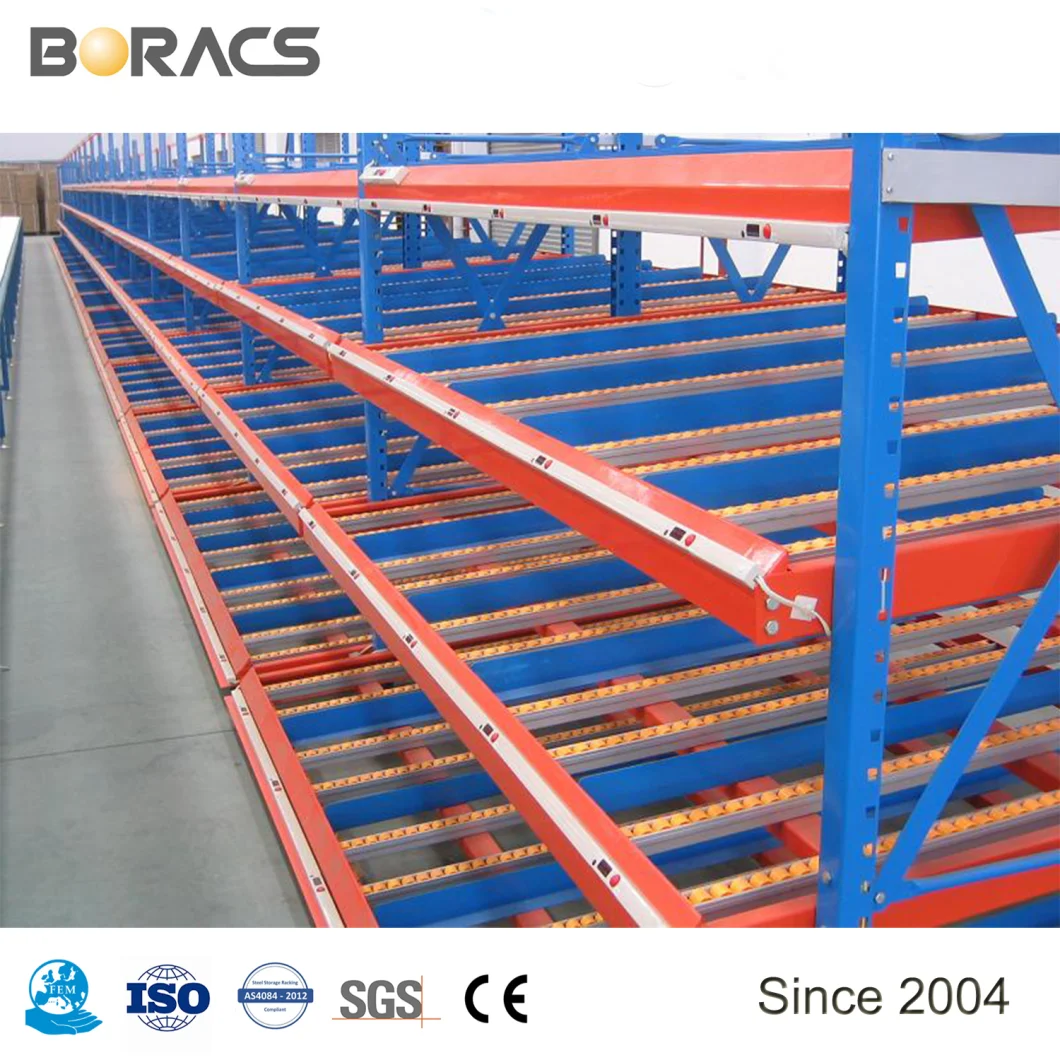Fifo China Storage Shelving Gravity Carton Flow Rack Flow Through Racks Roller Storage Rack From China Supplier