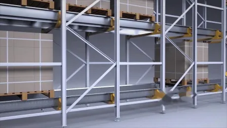 High Density Warehouse Storage Radio Remote Control Shuttle Rack ...