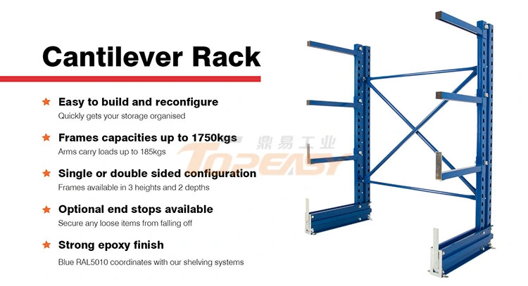 Warehouse Adjustable Optional Roof Storage System Heavy Duty Cantilever Roof Rack
