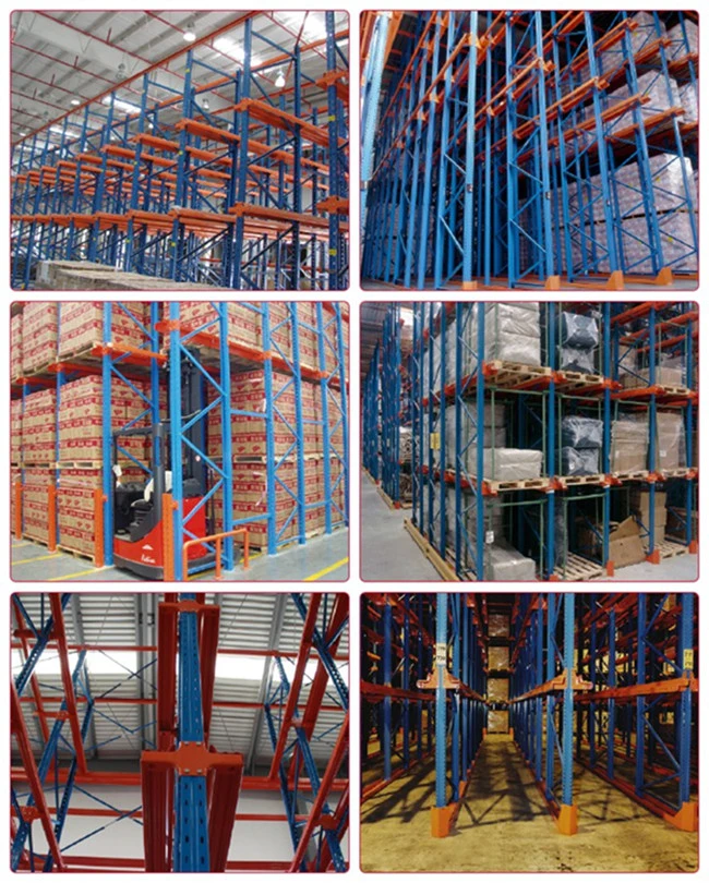 Drive in Steel Rack with Pallet Rail