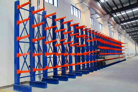 OEM and ODM Heavy Duty Adjustable Industrial Steel Metal Warehouse Storage Cantilever Racking/Steel Cantilever Racking