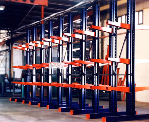 Warehouse Adjustable Optional Roof Storage System Heavy Duty Cantilever Roof Rack