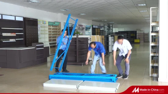 6meter Plywood Euro Pallet Rack Manufacturer Wire Decking and Cage for Warehouse Storage Rack