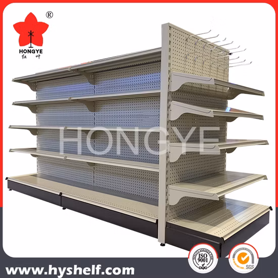 Fashionable Style Metal Supermarket Hypermarket Shelf
