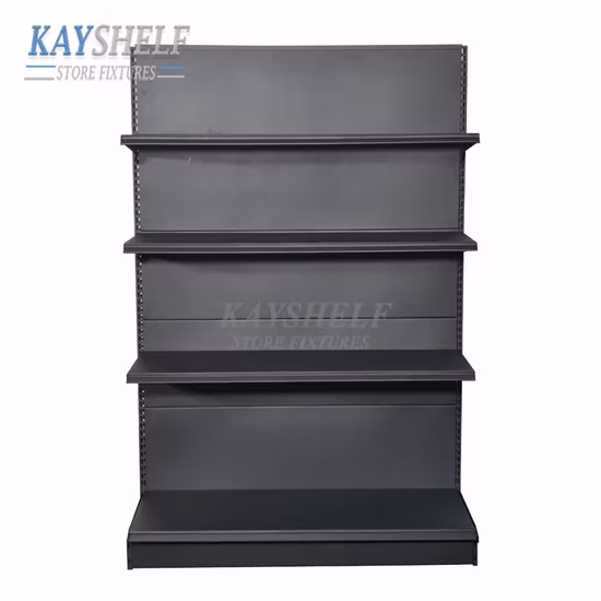 Wholesale Grocery Convenience Shop Metal Supermarket Shelf for Retail Store