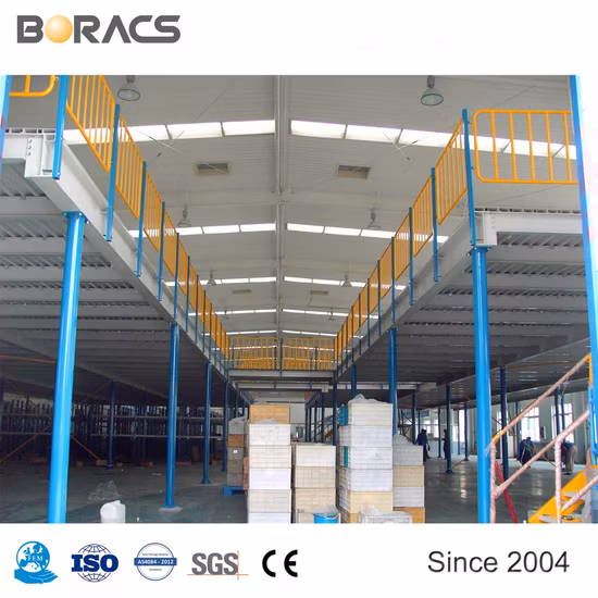 Medium Duty Adjustable Span Medium Duty Shelving Warehouse Steel Mezzanine Floor Racking