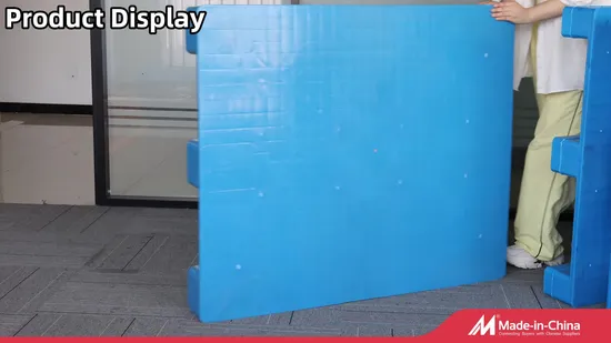 Heavy Duty Double Side Plastic Pallet for Warehouse Storage & Stacking