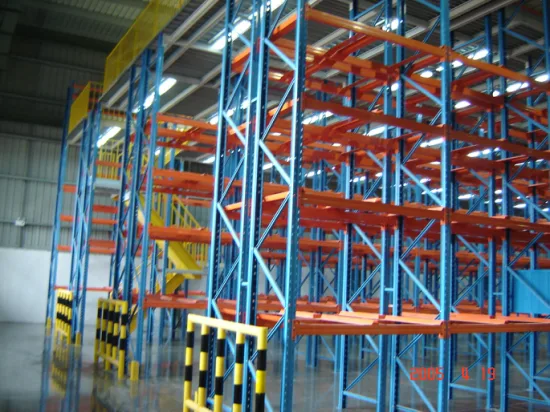 Selective Pallet Racking Drive in Rack Shuttle Rack System Double Deep Rack