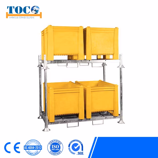 Outdoor Galvanized Mezzanine Cantilever Teardrop Shelf Heavy Duty Stacking Automatic Warehouse Storage Metal Steel Pallet Shuttle Rack