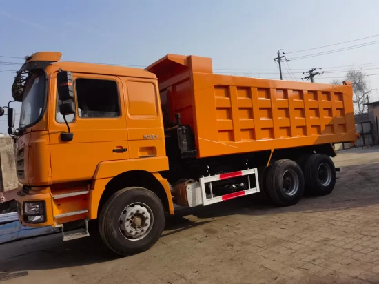Jushixin Shacman Euro 3 6*4 30 Tons Used Dump Truck Second Hand Truck