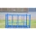 Shade Fabric Roll Shelf Folding Stacking Cage Pallet Racks with Iron Metal Sheet
